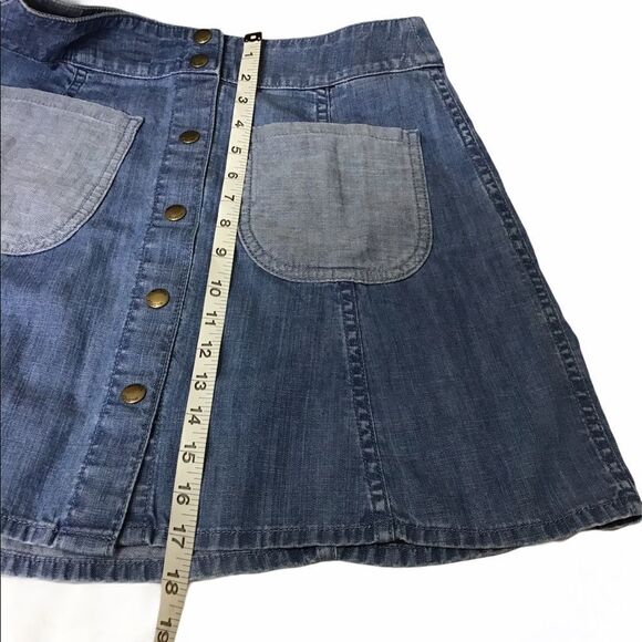 Wildfox Couture Frankie Denim Mini Skirt Sz S - Picture 5 of 9